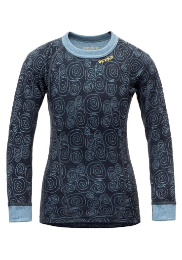 detail Detské tričko Devold Active Kid Shirt Night
