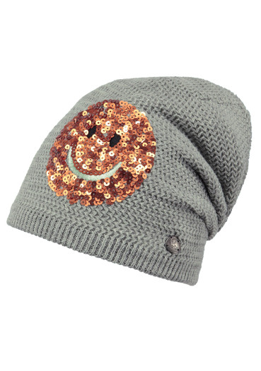 detail Detská čiapka BARTS FABLE BEANIE HEATHER GREY