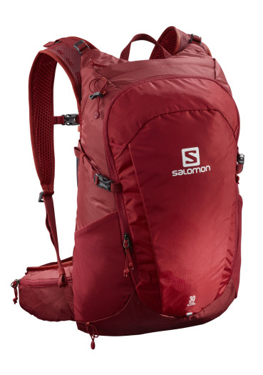 detail Batoh Salomon TRAILBLAZER 30 Red Chili/Rd Dahlia/Ebony