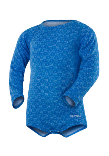 detail Detské funkčné body Devold Active Baby Body Atmosphere