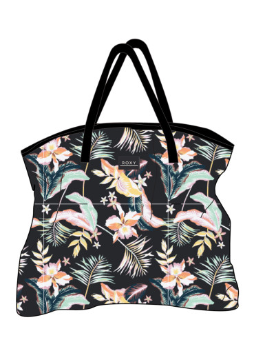 detail Dámska kabelka Roxy ERJBT03234-KVJ7 Wild Flwr Pt J Tote