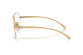 náhľad Slnečné okuliare Miu Miu MU A56S 5AK08N66 Gold/Clear blue-violet light filter