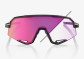 náhľad Slnečné okuliare 100% Slendale-Gloss Black-Photochromic Purple Mirror