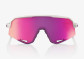 náhľad Slnečné okuliare 100% Slendale – Matte Chalk / Purple Multilayer Mirror Lens