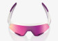 náhľad Slnečné okuliare 100% Slendale – Matte Chalk / Purple Multilayer Mirror Lens