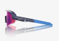 náhľad Detské slnečné okuliare 100% Slendale YOUTH Satin Storm Metallic - Purple Mirror Lens