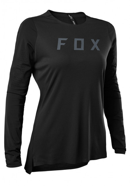 detail Fox W Flexair Pro Ls Jersey Black
