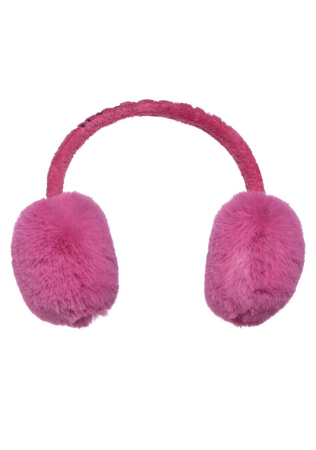detail Dámske klapky na uši Goldbergh Fluffy Earwarmers Pony Pink