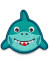 detail Affenzahn Velcro badge Shark