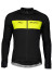 detail Pánsky cyklistický dres Scott Shirt M's RC Warm LS – Black / Sulphur Yellow