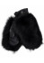 detail Dámske rukavice Gena Mittens Massa Bis Fox Black