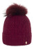 detail Dámska čiapka Granadilla Seigner Fur Beanie – 066 Bordeaux