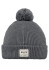 detail Barts Arkade Beanie Dark Heather