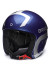 detail Prilba Briko Vulcano FIS 6.8 Multi Impact - Shiny Metallic Blue-Silver