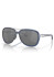 detail Dámske slnečné okuliare Oakley 4129-2458 Split Time Mtt Trans Blue w/ Prizm Black