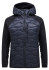 detail Pánska bunda Peak Performance M Helium Down Hybrid Hood – Black