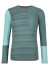 detail Dámske tričko Ortovox 185 Rock'N'Wool Long Sleeve W Arctic Grey