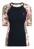 detail Roxy Erjwr03741-Kvj8 Ss Lycra Printe Sfsh Kvj8