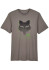 detail Fox Dispute Prem Ss Tee Heather Graphite