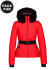 detail Dámska bunda Goldbergh Hida Faux Border Ski Jacket Flame