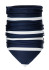 detail Dámsky nákrčník Goldbergh Fluide Neckwarmer Breton Stripe Blue/Cream