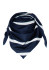 detail Dámska šatka Goldbergh Marine Scarf Breton Stripe Blue/Cream