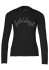 detail Dámske tričko Goldbergh Classic Long Sleeve Tee Black