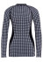 detail Dámske termotričko Goldbergh Starlet Baselayer Long Sleeve Black/White
