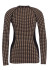 detail Dámske termotričko Goldbergh Starlet Baselayer Long Sleeve Black/Toffee