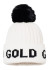detail Goldbergh Hodd Beanie Cream/Black