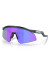 detail Slnečné okuliare Oakley 9229-0437 Hydra Crystal Black s Prizm Violet šošovkami