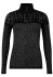 detail Dámsky sveter Newland N4 6640/167 Lady Full Zip Black/Dark Gray