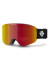 detail Lyžiarske okuliare Hatchey FENIX PLUS black / full revo black red