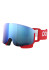 detail Lyžiarske okuliare, POC Nexal Prismane Red/Partly Sunny Blue