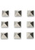 detail Protišmykové hroty na snowboard Dakine Pyramid Studs Black
