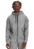 detail On Running Zipped Hoodie, Grey