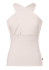 detail Dámske tričko Goldbergh Art Tank Top Champagne