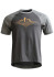 detail Pánske tričko Zimtstern PureFlowz Shirt SS Men – Pirate Black