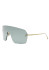 detail Slnečné okuliare Fendi First Crystal Gold FE4121US0030X