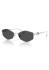 detail Slnečné okuliare Jimmy Choo JC4017 300287 55 – Silver / Dark Grey