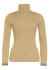 detail Dámsky rolák Goldbergh Mira Long Sleeve Knit Sweater Caramello