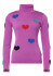 detail Dámsky sveter Goldbergh Bacio Long Sleeve Knit Sweater Viola