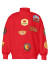detail Dámska mikina Goldbergh Roma Turtle Neck Sweater Flame