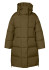 detail Dámska páperová bunda Goldbergh Chaleur Jacket Dark Olive  