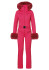 detail Dámska kombinéza Goldbergh Angele Ski Suit Faux Border Italian Rose