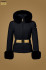 detail Dámska bunda Goldbergh Prezioso Ski Jacket Faux Borde Black