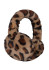 detail Klapky na uši Barts Big Fur Earmuffs Print Brown