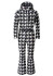 detail Perfect Moment Star Suit One Piece Black/Snow White