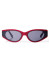 detail Perfect Moment Apres Sunglasses Red
