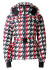 detail Dámska páperová bunda - Perfect Moment Candice Ski Parka Houndstooth